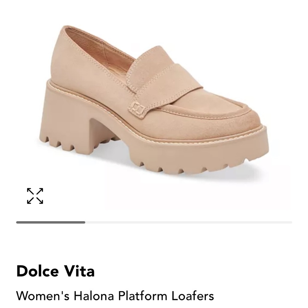 Platform loafers.